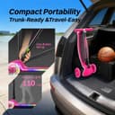 Thumbnail 5 de ZIFFY 3-Wheel Light-Up Scooter 110 lbs 🚲