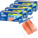 Thumbnail principal de Ziploc Quart Slider Freezer Bags 136ct 🧴