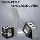 Thumbnail 3 de ZLCA MTG Deck Box Holds 100 Double-Sleeved Cards 📦