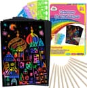 Thumbnail principal de ZMLM Scratch Art 100pcs Rainbow Paper for Kids 🎨
