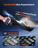 Thumbnail 1 de ZOAIVR Compressed Air Duster 130,000RPM 📷