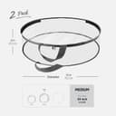 Thumbnail 5 de ZOBER 30 Inch Wreath Storage Bag 2-Pack 🎁