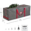 Thumbnail 5 de Zober Large Christmas Tree Storage Bag 9 Ft 🎄