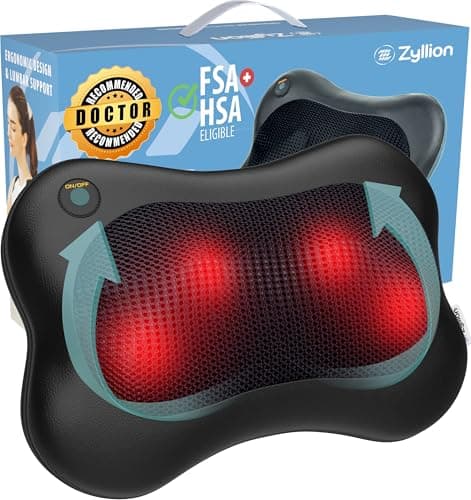 Zyllion Shiatsu Massager with Heat ⚙️