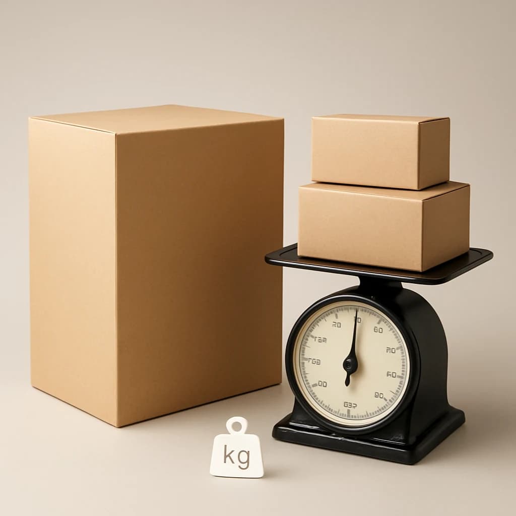 Detalle de variantes y packs con distintos costes de envío