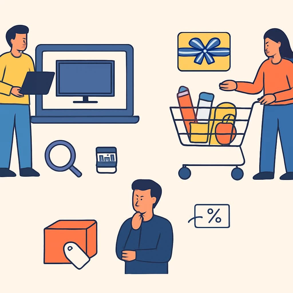 Ilustración del artículo: Jerarquía del ahorro online: en qué orden usar cada truco