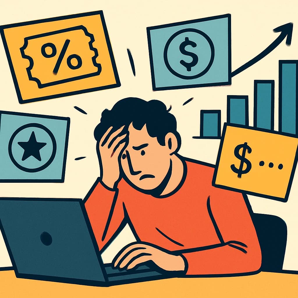 Ilustración del artículo: Jerarquía del ahorro online: en qué orden usar cada truco