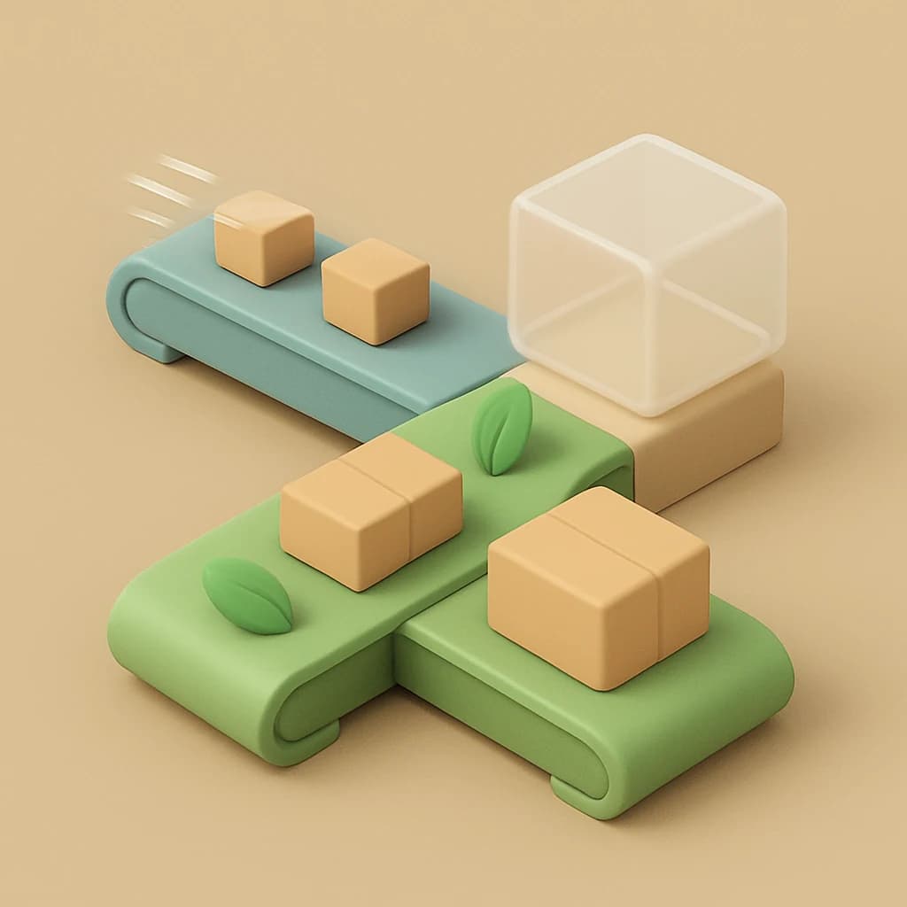 Ilustración de calendario con semanas marcadas