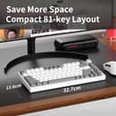 Thumbnail 3 de AJAZZ AK820 75% mechanische Tastatur mit Lautstärkeregler ⌨️