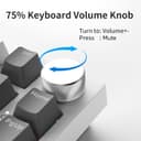 Thumbnail 5 de AJAZZ AK820 75% mechanische Tastatur mit Lautstärkeregler ⌨️