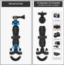 Thumbnail 3 de Belle Vous Motorrad- & Fahrradkamera-Halterung ⌚