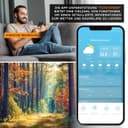 Thumbnail 4 de Brandson Wetterstation WLAN mit Außensensor 🌤️