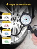 Thumbnail 2 de BURNNOVE Reifenfüller Digitaler Reifendruckprüfer 220PSI Multifunktional Luftdruckprüfer mit mehrere Ersatzteile Reifenfüll-Messgerät für Autos Motorräder Geländefahrzeuge und Fahrräder
BURNNOVE Reifenfüller Digitaler Reifendruckprüfe…