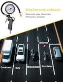 Thumbnail 4 de BURNNOVE Reifenfüller Digitaler Reifendruckprüfer 220PSI Multifunktional Luftdruckprüfer mit mehrere Ersatzteile Reifenfüll-Messgerät für Autos Motorräder Geländefahrzeuge und Fahrräder
BURNNOVE Reifenfüller Digitaler Reifendruckprüfe…