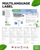 Thumbnail 5 de Calcium 800 mg + Magnesium 400 mg (2 Tabletten) - 365 Tabletten - 6 Monatsvorrat - Kalzium + Magnesium-Komplex im 2:1 Verhältnis - Vegan - Hochdosiert
Calcium 800 mg + Magnesium 400 mg (2 Ta…