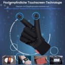 Thumbnail 1 de Cevapro Fahrradhandschuhe Warme Winterhandschuhe wasserdichte Touchscreenhandschuhe ⌚