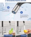 Thumbnail 5 de DAYONE 3‑Wege Wasserhahn Schwarz 360° drehbar 🚰