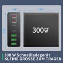 Thumbnail 6 de FINIBO 300W USB‑C Ladegerät mit 7 Ports 📱