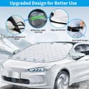 Thumbnail 2 de Frontscheibenabdeckung Auto Faltbar mit 10 Magneten 🚗