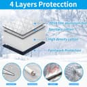 Thumbnail 3 de Frontscheibenabdeckung Auto Faltbar mit 10 Magneten 🚗