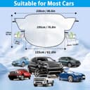 Thumbnail 4 de Frontscheibenabdeckung Auto Faltbar mit 10 Magneten 🚗