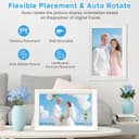 Thumbnail 3 de Hesmor 10,1" Digitaler Fotorahmen 32 GB 📷