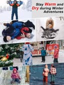 Thumbnail 4 de HFDWYJ Kinder Softshellhose Skihose für Jungen 🎿