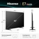 Thumbnail 1 de Hisense 43E7Q 43" 4K QLED Smart TV ⌚