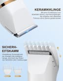 Thumbnail 3 de 3‑in‑1 Damenrasierer elektrisch, wasserdicht ⌚