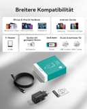 Thumbnail 6 de INIU 30W USB-C Ladegerät 2-Port mit GaN PD, Reiseadapter ⌚