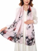 Thumbnail 5 de KALOEY Seidenschal 100% Seide 55×173 cm 🧣