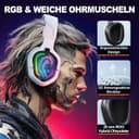 Thumbnail 1 de Krysenix PG2 RGB Gaming Headset für PS4/PS5/PC 🎧