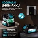 Thumbnail 3 de Laubbläser Akku 8000 mAh – 257 km/h Gebläse 🍂