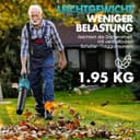 Thumbnail 4 de Laubbläser Akku 8000 mAh – 257 km/h Gebläse 🍂