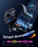 Thumbnail 2 de LENCENT Bluetooth FM-Transmitter fürs Auto mit 2 USB 🎧