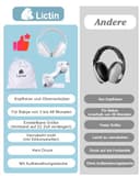 Thumbnail 6 de Lictin Gehörschutz Baby 25dB 2-in-1 Ohrenschützer ⌚