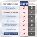 Thumbnail 5 de Litbear 3er Set Maulbeerseide Scrunchies 🎀