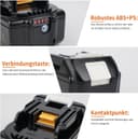 Thumbnail 3 de MAKITA 18V 5500mAh Ersatzakku 2er-Set đ±