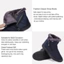 Thumbnail 3 de Maxome Winterstiefel Damen Warme Gefüttert Winterboots ⌚