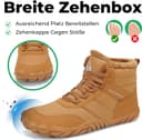 Thumbnail 1 de Mishansha Winter Barfußschuhe Warm gefüttert ⌚