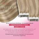 Thumbnail 2 de Moresoo Echthaar Extensions Tape Invisivle 35 cm 20 Stück 📎