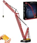 Thumbnail principal de Mould King 17015 Technik Kran 188cm Raupenkran 6 Motoren 4318 Teile ⌚