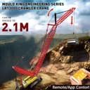 Thumbnail 1 de Mould King 17015 Technik Kran 188cm Raupenkran 6 Motoren 4318 Teile ⌚