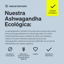 Thumbnail 2 de natural elements Bio-Ashwagandha KSM-66 180 Kapseln 🌿