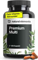 Thumbnail principal de natural elements Premium Multivitamin 180 Kapseln 🎯