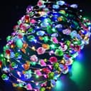 Thumbnail principal de PTHTECHUS FKH-12 LED-Blumenkranz Stirnband, 12er-Set 🎀