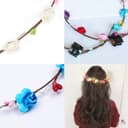 Thumbnail 5 de PTHTECHUS FKH-12 LED-Blumenkranz Stirnband, 12er-Set 🎀