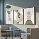 Thumbnail 4 de PWAAHDC Moderne Bilder 50×70 Poster Set – Pflanzenwandbild 🖼️