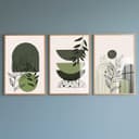 Thumbnail 6 de PWAAHDC Moderne Bilder 50×70 Poster Set – Pflanzenwandbild 🖼️