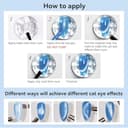 Thumbnail 8 de Senvenski Gelee Glas Cat Eye Gel Nagellack 15ml Magnetisch 3D Galaxie 💅